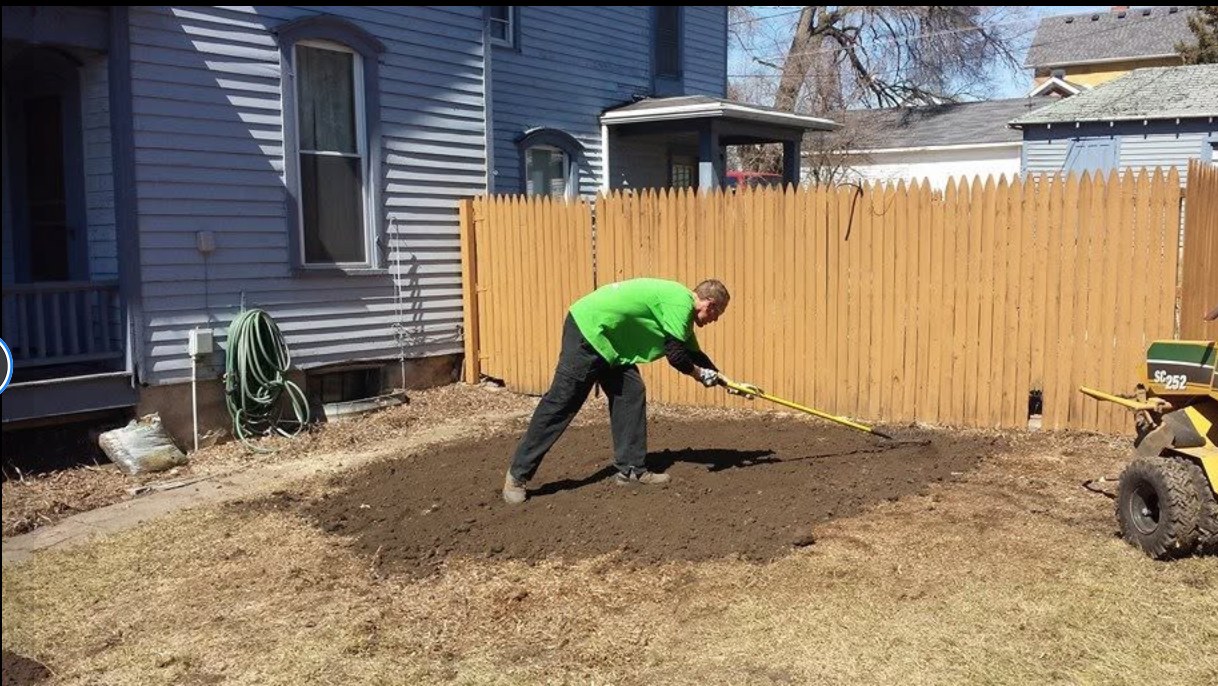 Cleanup after stump grinding